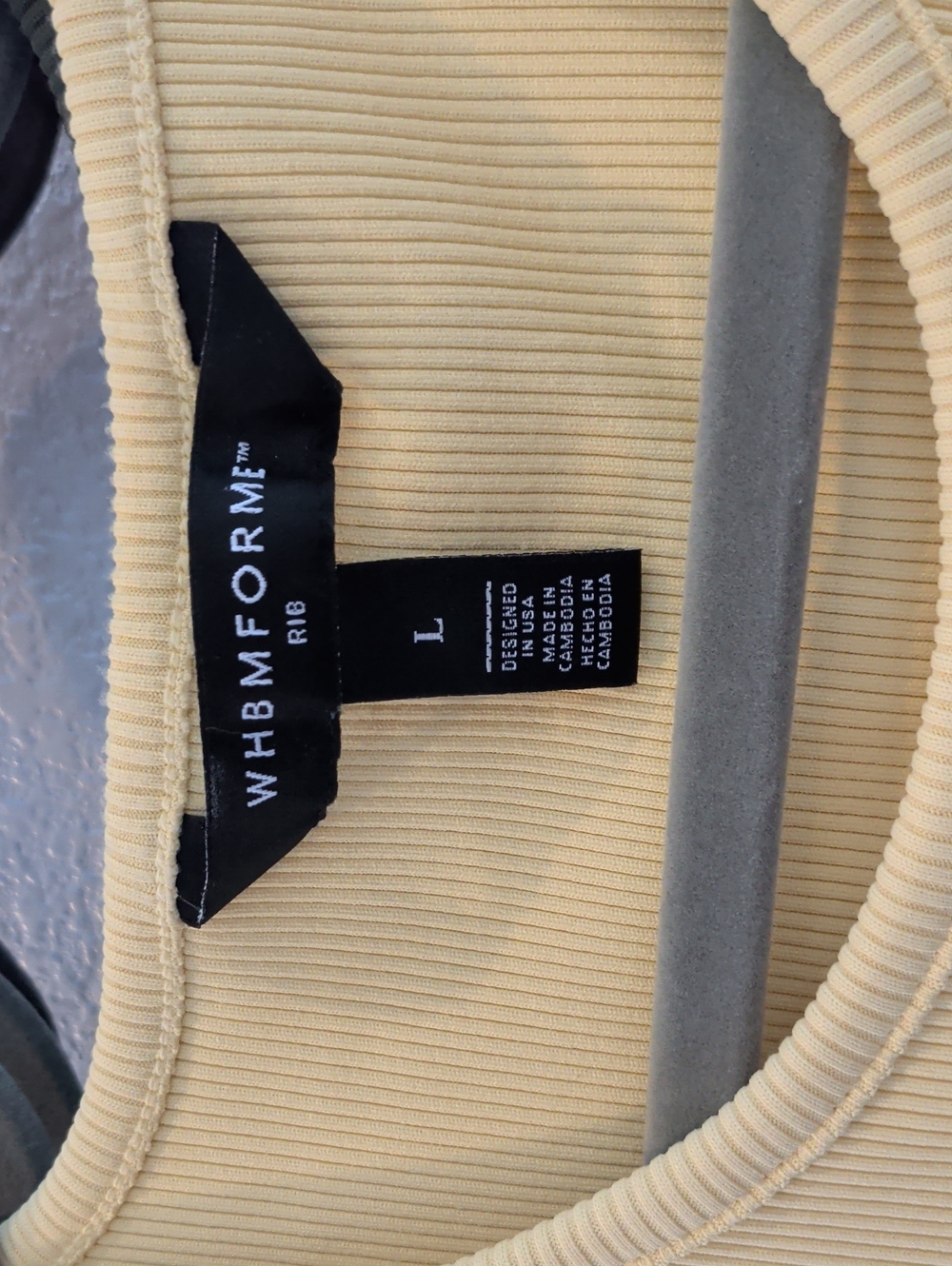 WHBM Forms Tank Tops - Yellow, Olive, Wine, Teal - Picture 3 of 3